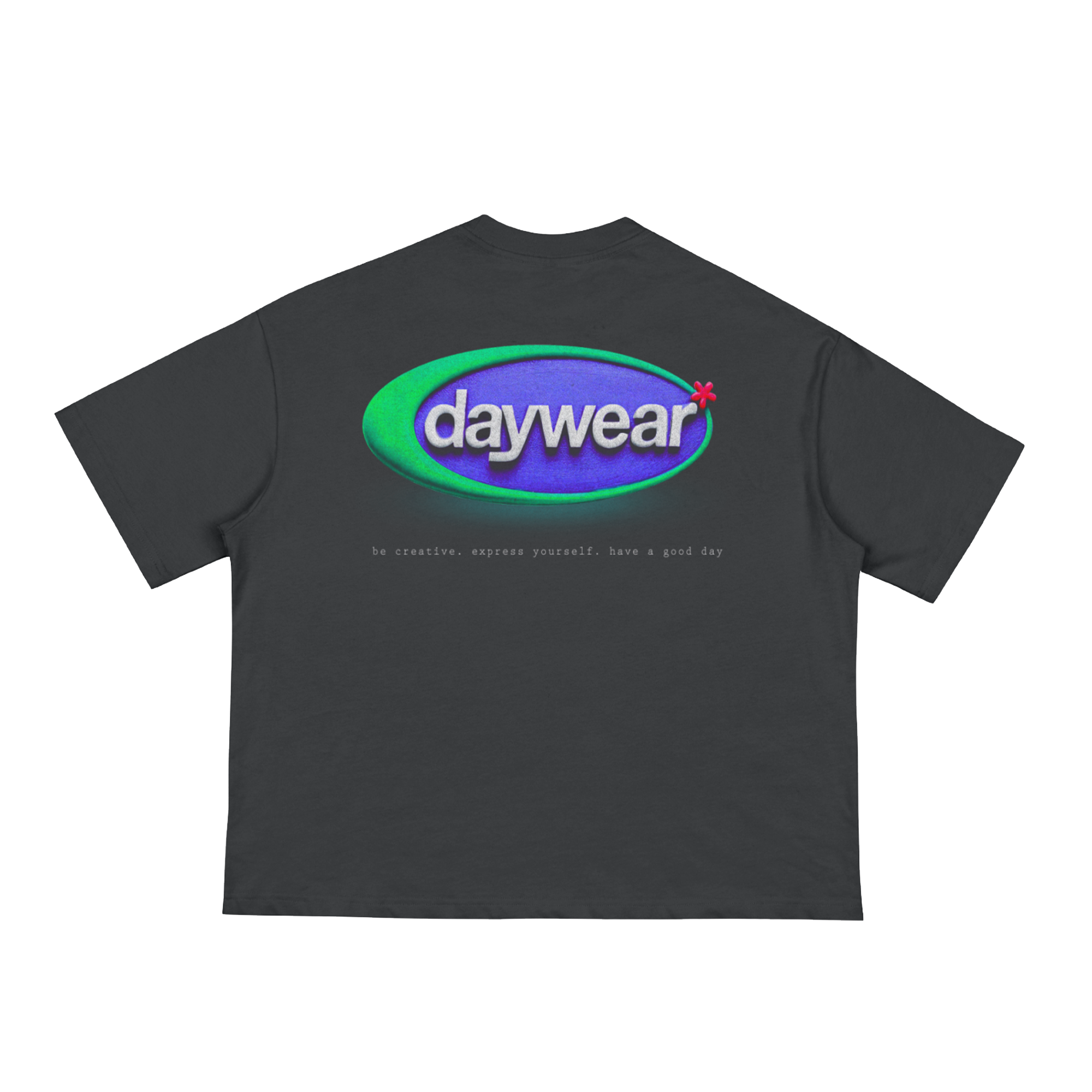 Daywear* Boxy Tee (Black)