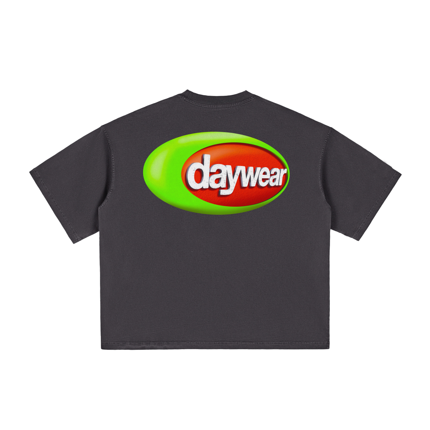 Daywear Vintage Boxy Tee (Black)